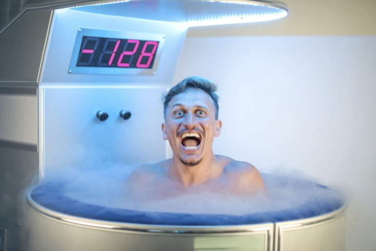 Cryotherapy temperature